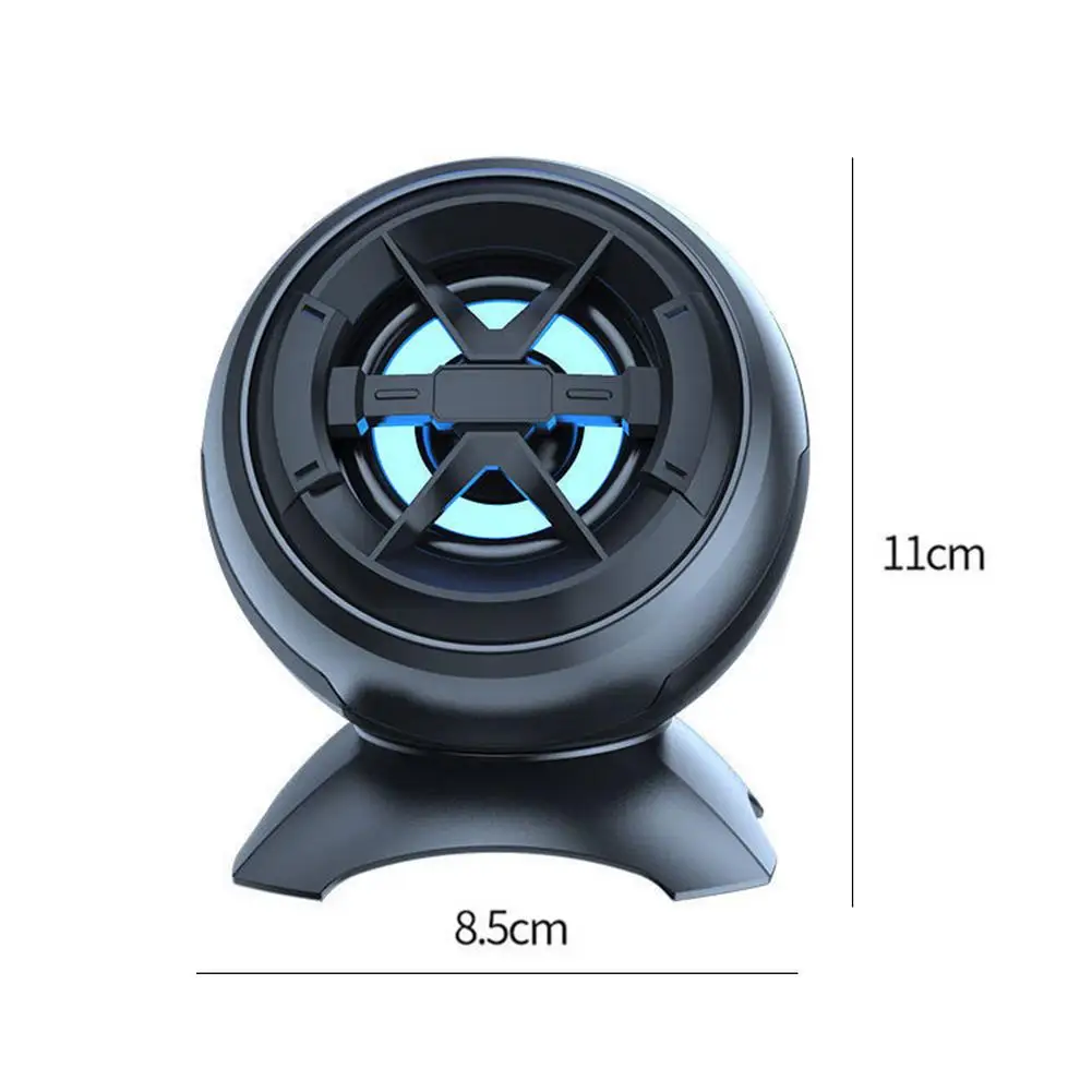 4W USB Wired Computer Speakers RGB Powerful Subwoofer Desktop Protable Powered Led Speaker for PC Laptop Computer Gamers enlarge