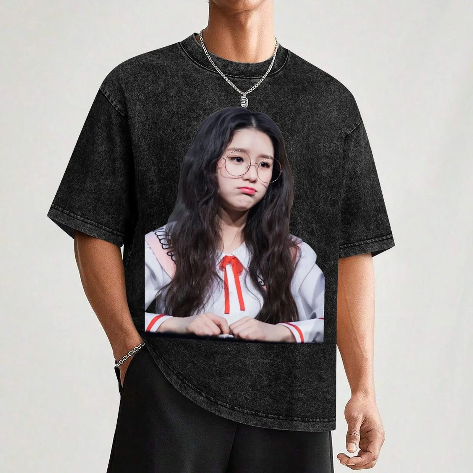 HeeJin Sticker #5 Футболка графическая мужская футболка дешевая одежда для мужчин