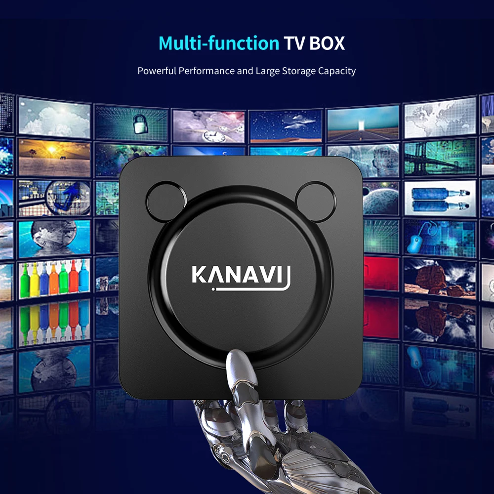 Телеприставка KANAVI Amlogic S905W2 Android 13