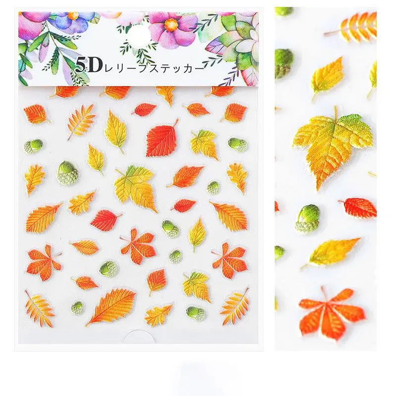 Сушеные цветы УФ-полимер декоративные натуральные наклейки для скрапбукинга 3D