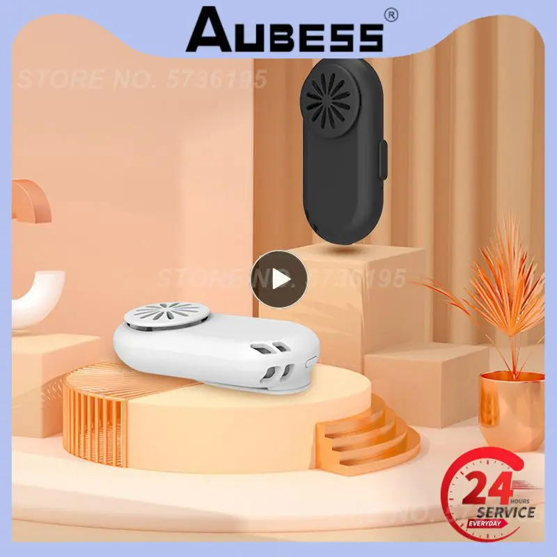 

1~8PCS New Wearable Portable Air Purifying Mask Fan Intelligent Anti-haze Fan USB Charging Mini Exhaust Clip Small Fan Summer