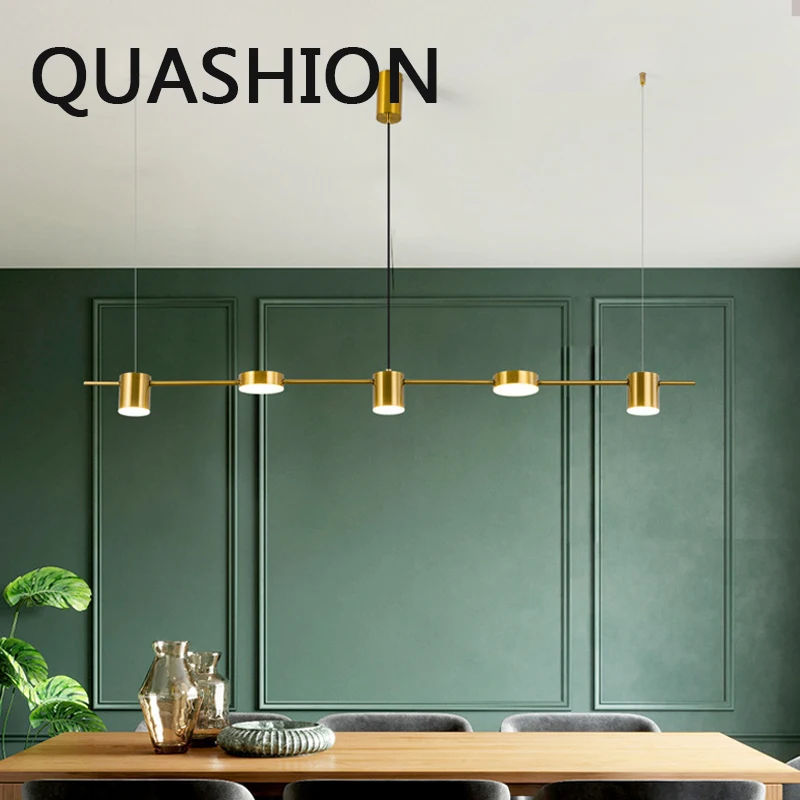 Светодиодная Подвесная лампа современный потолочный светильник для гостиной