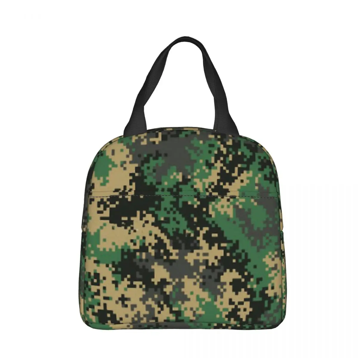 Camouflage Pattern Professional Seamless Pixel Lunch Bag box