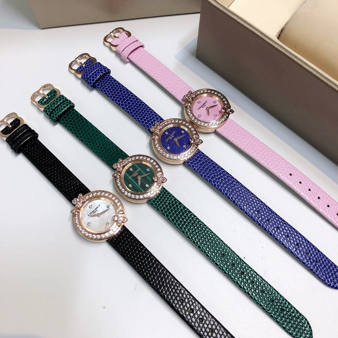 

chaumet Paris high quality diamond HORTENSIA watch for women middle size pretty gift