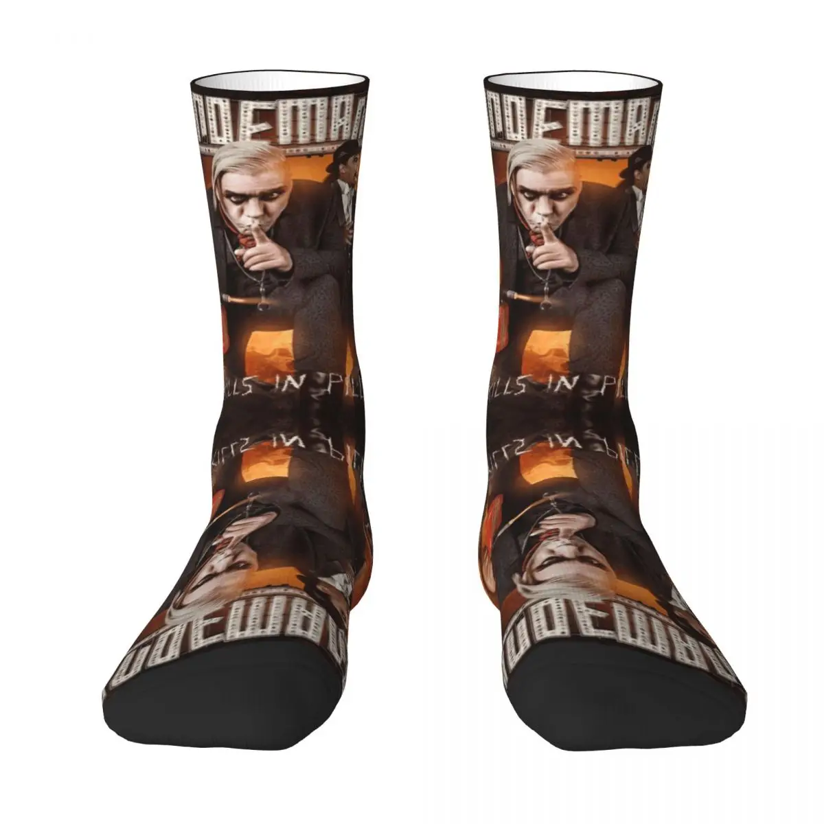 

Vintage Till And Lindemann On Golden Showers R320 Stocking The Best Buy Infantry pack Elastic SocksFunny Novelty