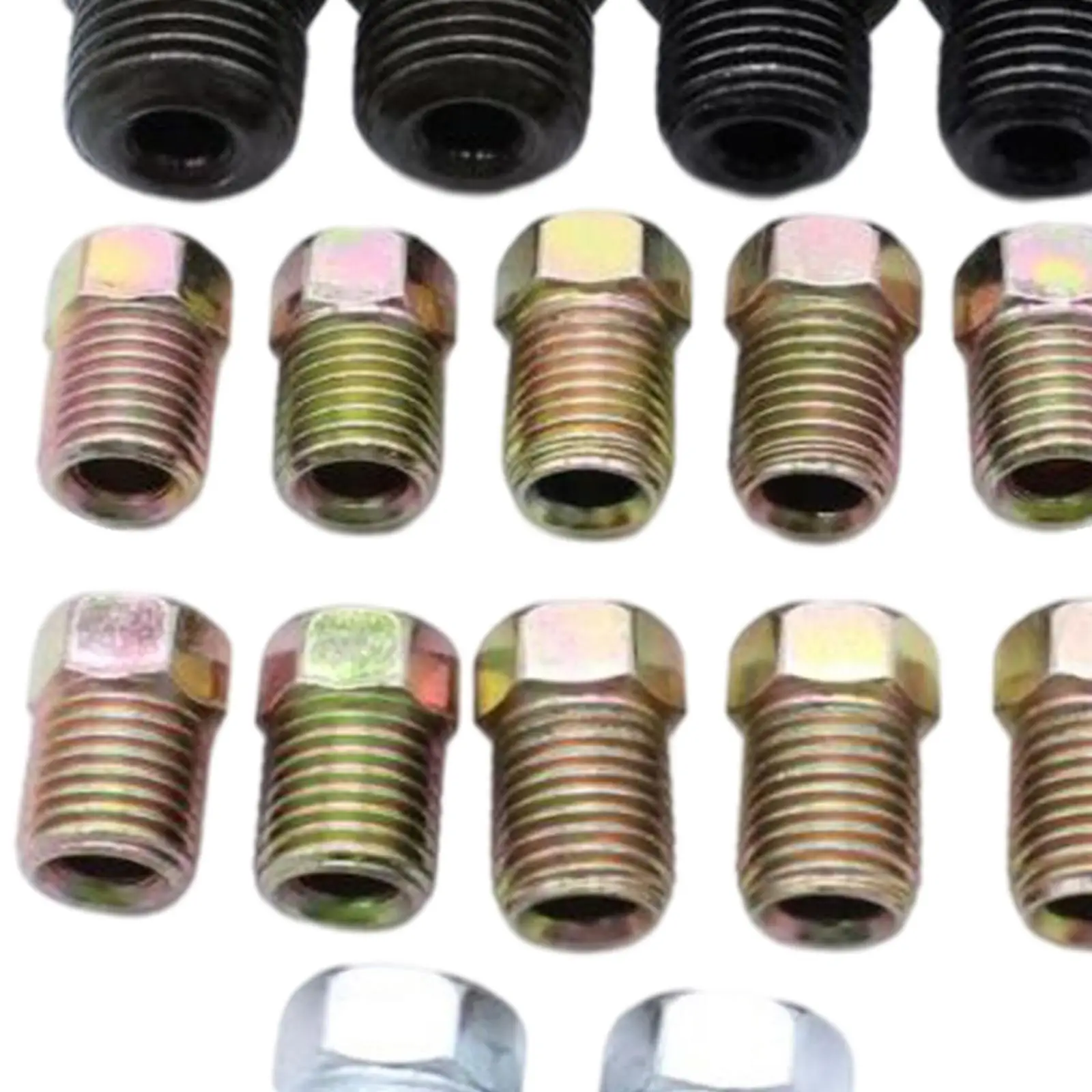 16-Pack Inverted  Tube Nuts 2x 7/16”-24 for 3/16” Tube Accessories images - 6