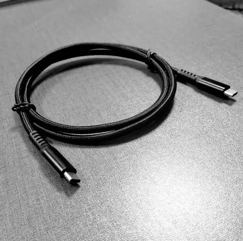 

Нейлоновый плетеный кабель для передачи данных, 50 шт./USB C к L, зарядный кабель для быстрой зарядки, кабель типа C к L в розничной коробке