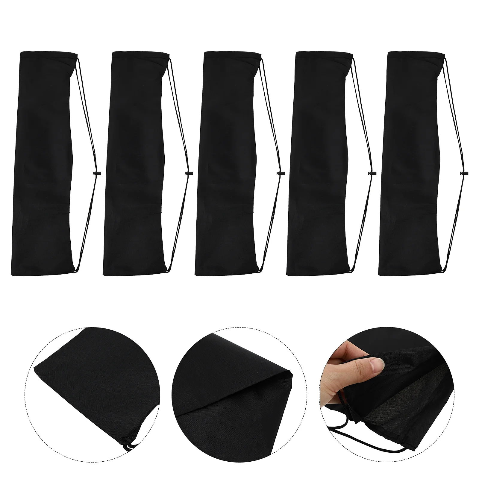 

5Pcs Tripod Carrying Case Heavy Duty Nylon Bag Tripod Drawstring Bag Pouch