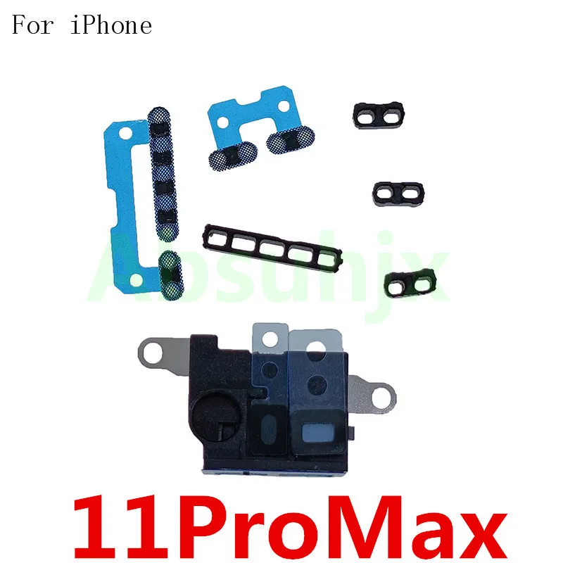 Absuhjx 10 комплектов сетчатый громкоговоритель сетка для iPhone 11 12 Pro Max X XS XR 7 8 Plus мини