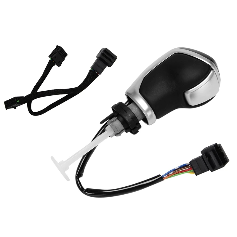 

5X Electronic Shift Handle LED Gear Shift Knob For Golf MK6 MK7 Passat B7 B8 Tiguan MK2 DSG, White Light