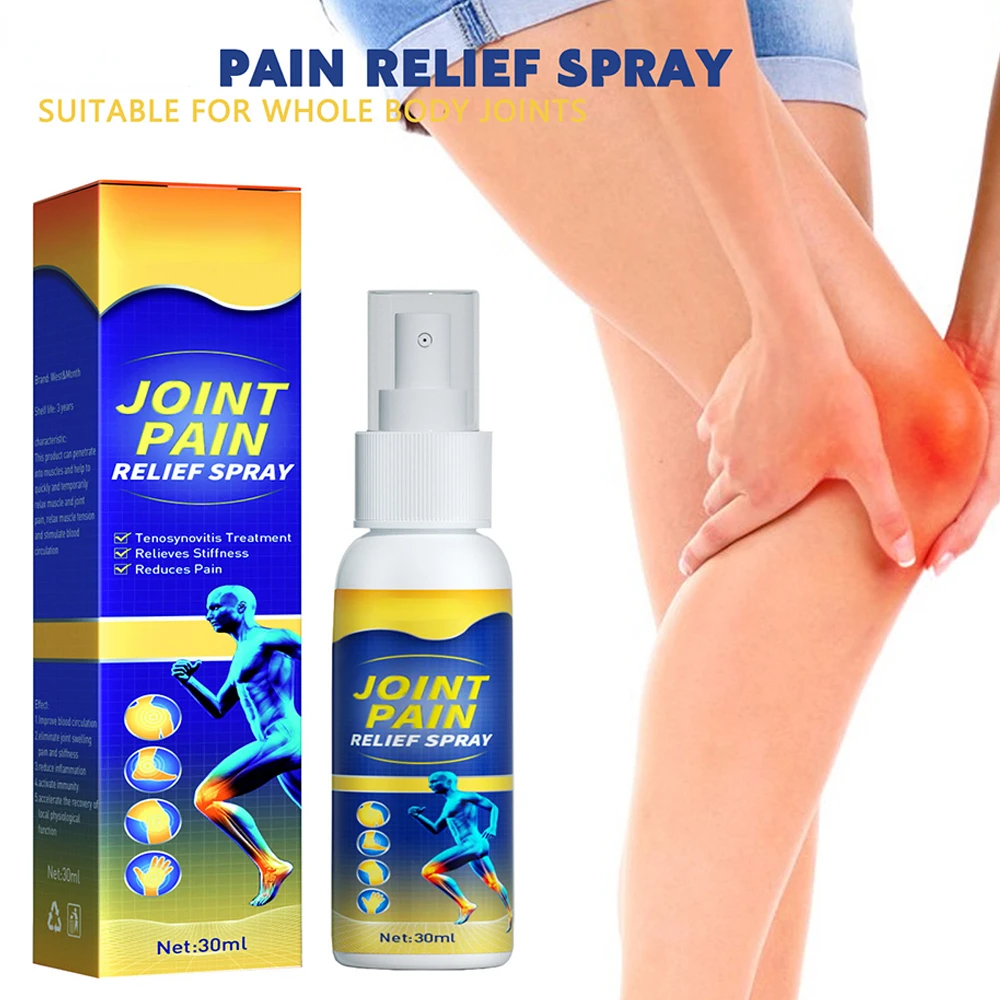 

Joint Pain Relief Knee Neck Lumbar Disc Pain Relief Body Care Mist Body Care for Knees Joints Lower Back External Use Joint Gout