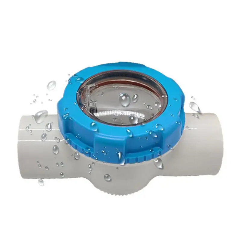 

Check Valve Pool 2 Inch Visual Corrosion Resistant Pool Check Valve One-Way Pipe Water Equipment With Detachable Transparent