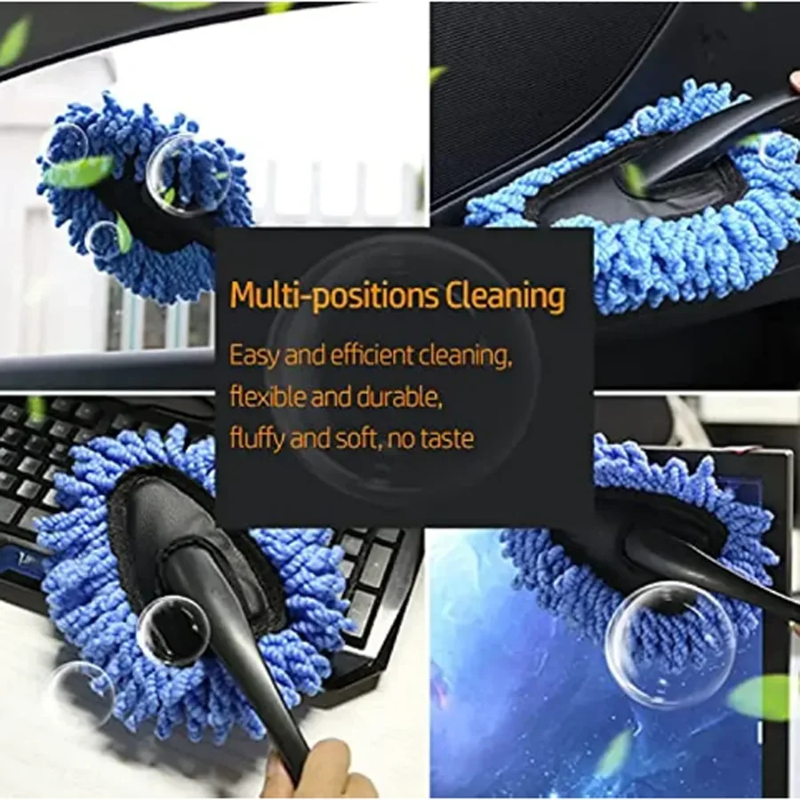 Мини-автомобильное Полотенце Для Удаления Пыли Щетка С Мягкой Щетиной Небольшой