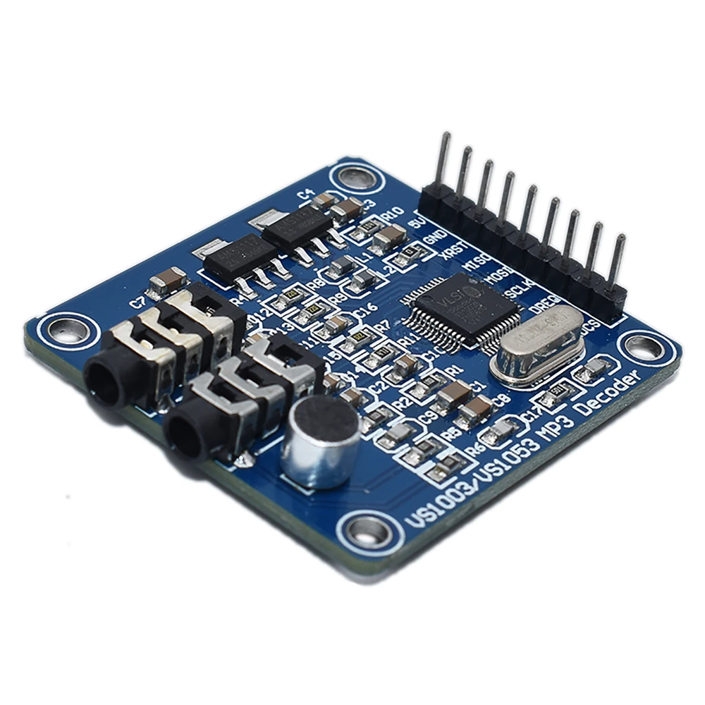 VS1003 VS1003B MP3 модуль декодирования содержащий микрофоны STM32 микроконтроллер