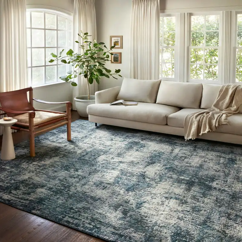 

AUS-01 Abstract Natural / Ocean Area Rug 2'-0" x 3'-0"