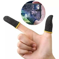 gaming thumb gloves finger fingertips cover for game breathable finger sleeve for pubg touch screen luminous pro phone