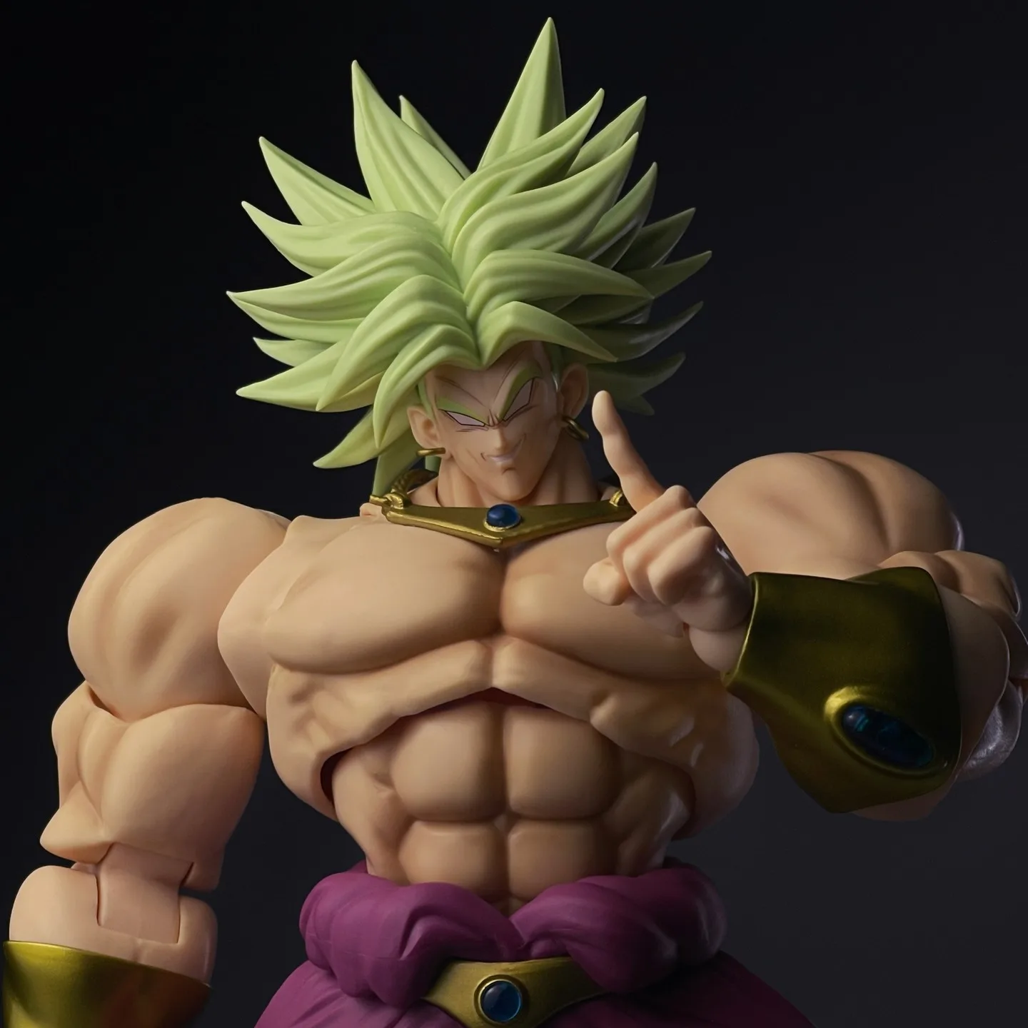 Фото В наличии: Фигурка ZT Studio Dragon Ball SSJ3 Broly, SHF, большая, с эффектами спецэффектов, набор аксессуаров, модель-игрушка №5