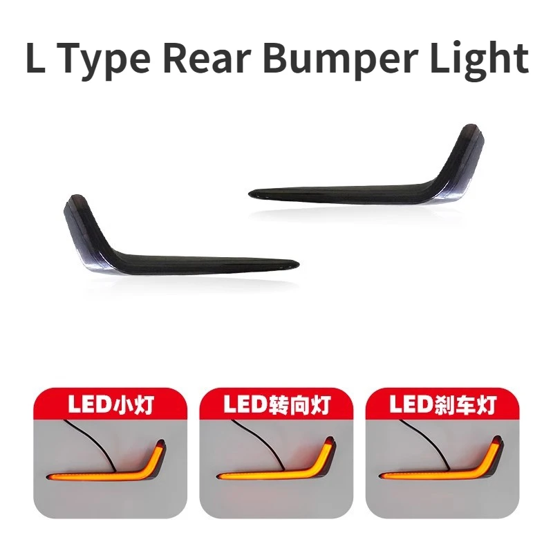 

Для Honda Civic 10 2016-2021 хэтчбек Тип R Bodykit Fk7 Fk8 Fk4 автомобильный Передний Задний бампер фонарь Светодиодная лампа автомобильные аксессуары