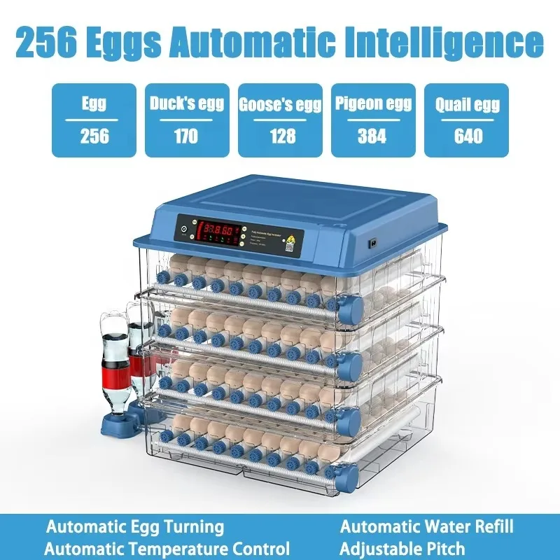 Маленький бытовой инкубатор36/64/128/192/256 роликовый мини-инкубатор для яиц