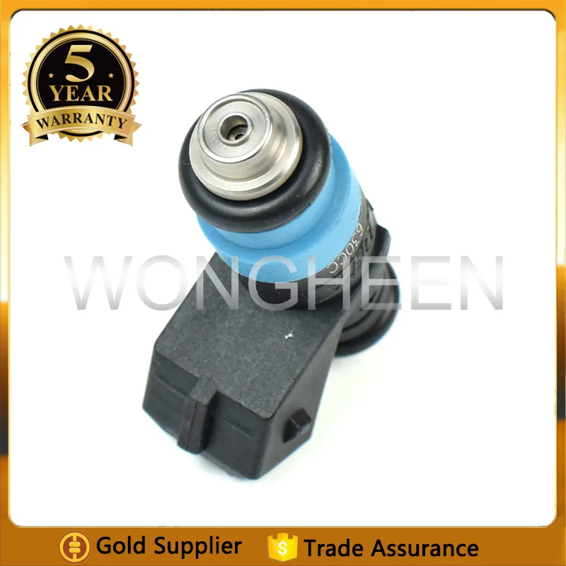Фото Топливные форсунки FI114962 107962, 4 шт., для Siemens Deka 630CC 60lb, бензиновые, короткодействующие, с высоким импедансом, сопло Bico №3