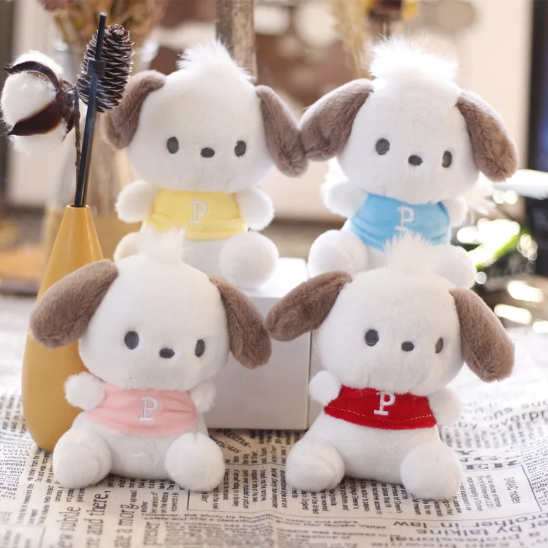 

12CM Pachacco Sanrio Plush Keychain Peluche Ornaments Sanrioed Pachacco Juguetes De Peluche Keychains Holiday Pendant Gifts Toy