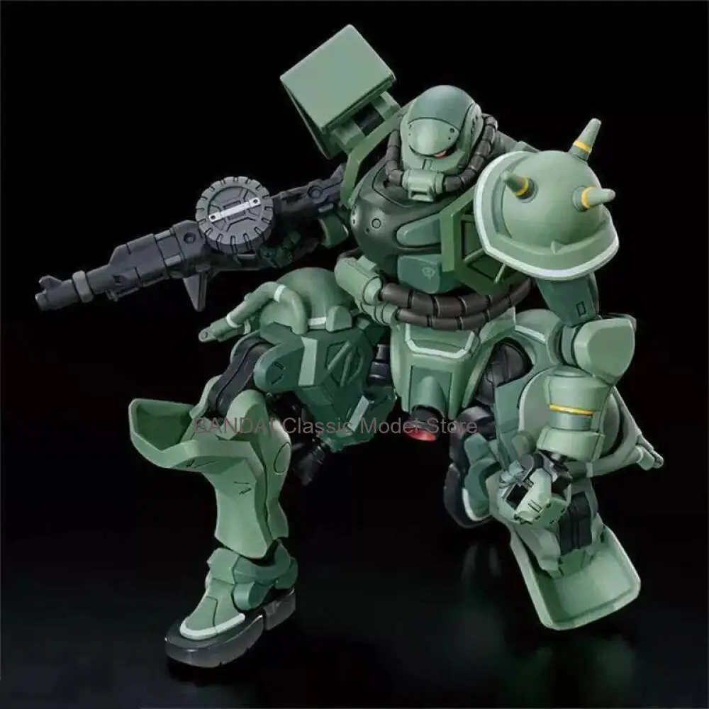 Фото В наличии: Оригинальный сборный модельный набор Bandai HG 1/144 Gundam GQuuuuuuX GQ G Quarks Green Zaku, подвижная аниме-фигурка, игрушка, подарок №4