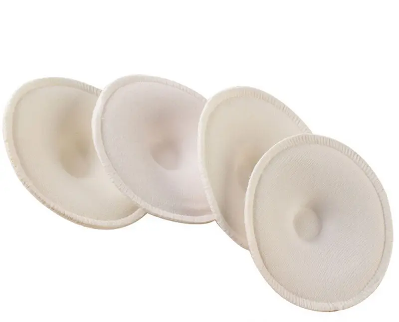 

4Pcs Breast Pads Anti-overflow Maternity Pad Baby Care Feeding Breastfeeding Washable Breathable Absorption Mom Necessary
