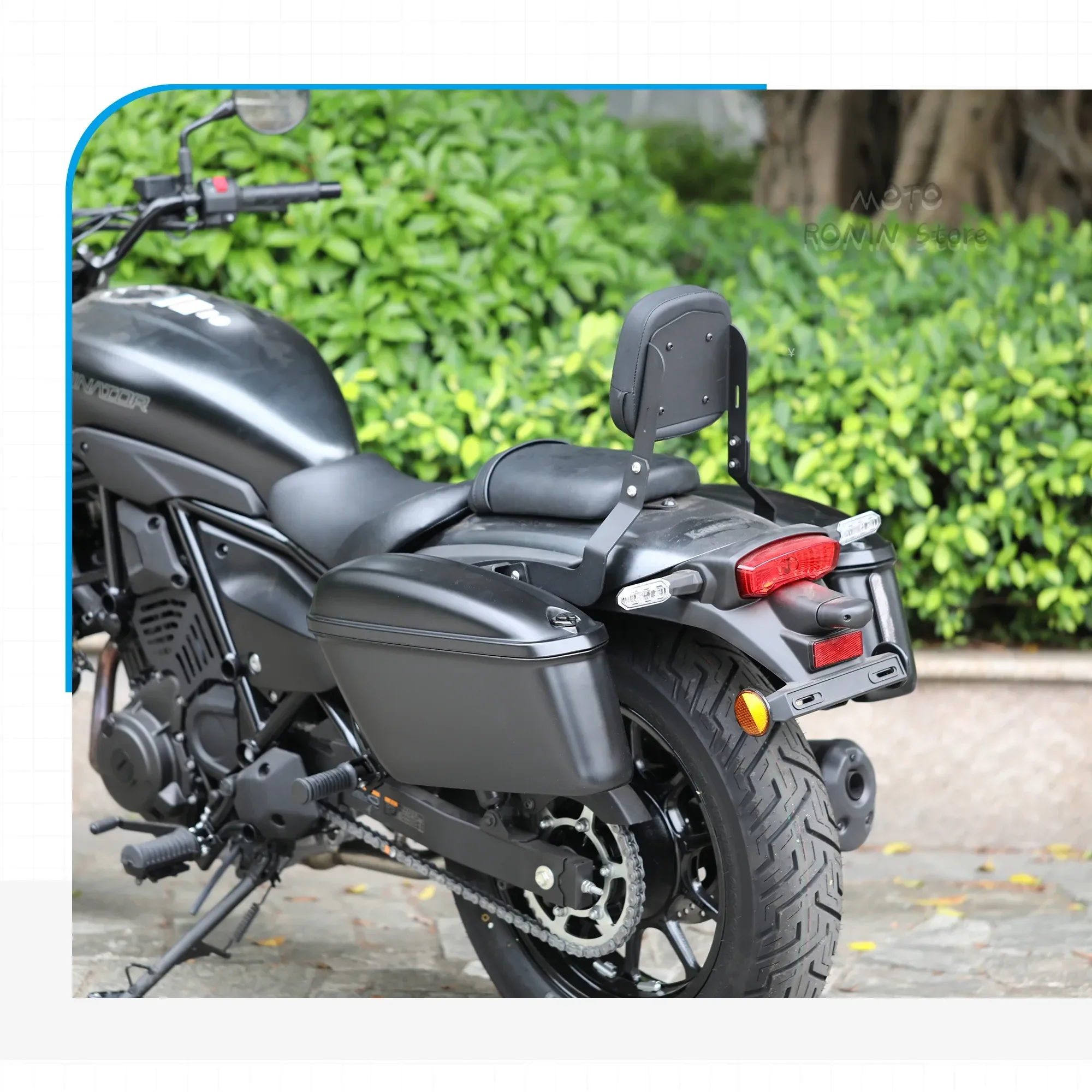 Для Kawasaki Eliminator 500 2024 2025 мотоциклетный съемная спинка для заднего пассажира с