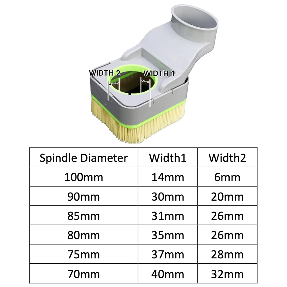 Шпиндельный пылеуловитель CNC 70 75 80 85 90 100 мм
