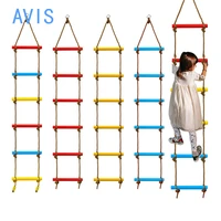 children climbing ladder boy girls sports climbing rope pe detachable ladder for kids gift outdoor toy