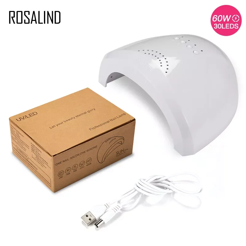 

NEW IN 6w/36w/60w UV LED Lamp For Manicure Nail Dryer Curing Tools Gel Nail Polish White Color Lamp Gel Drying Tool