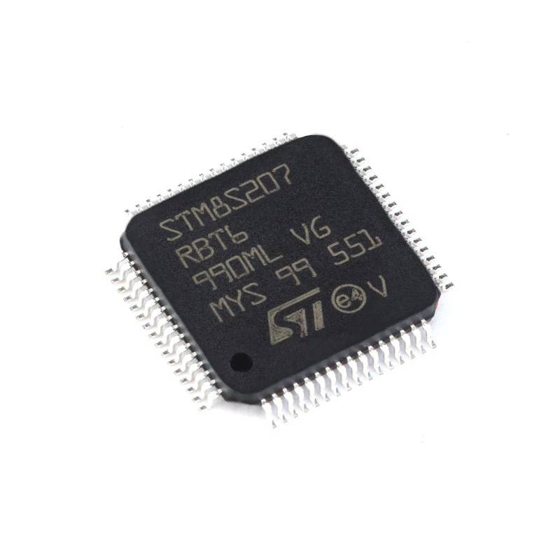 

Genuine STM8S207RBT6 LQFP-64 24MHz/128KB flash memory/8-bit microcontroller MCU