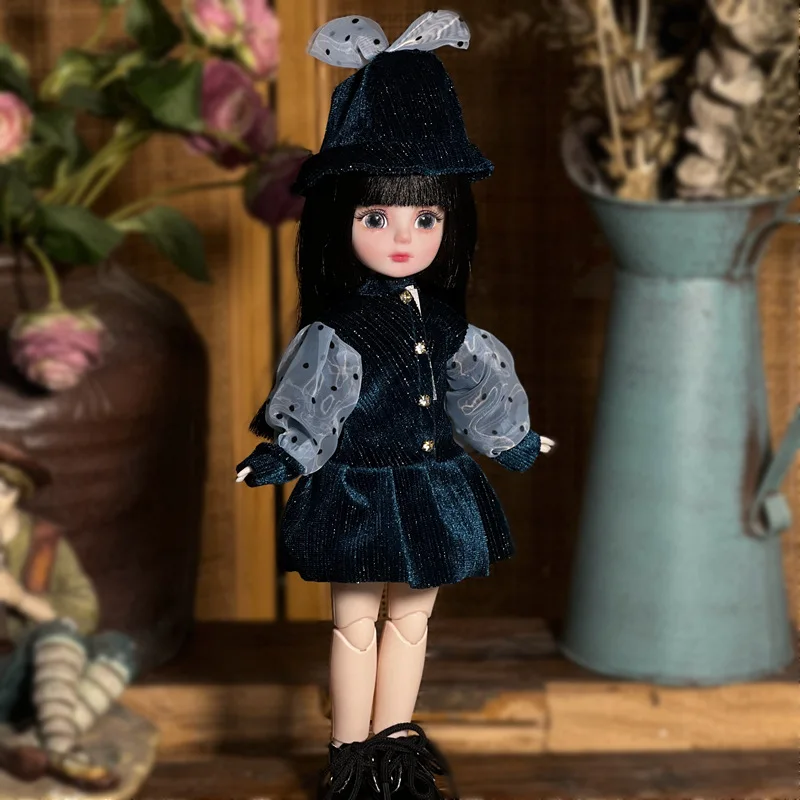 Фото 30 см кукла 1/6 Bjd кукла ручной работы куклы для макияжа с одеждой нарядная кукла BJD для девочек и дочек подарок на день рождения рождественские подарки №4