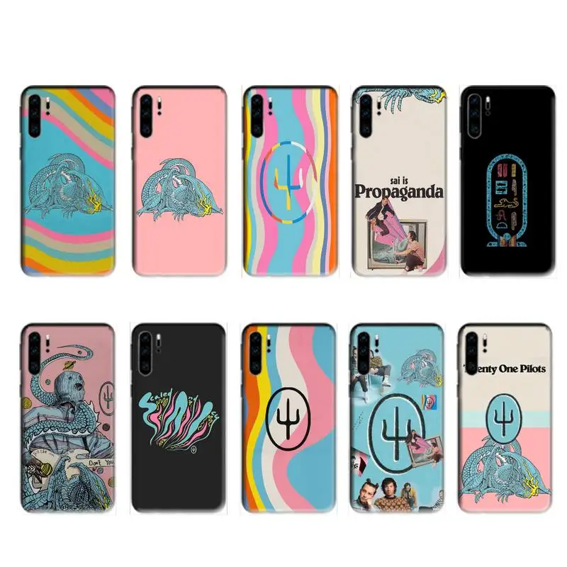 

Twenty One Pilots SCALED AND ICY Case For Huawei P 20 30 40 Pro Mate 10 20 30 Pro Lite P Smart Y 6p 8s 9s 2019 Plus Nova 3I Set