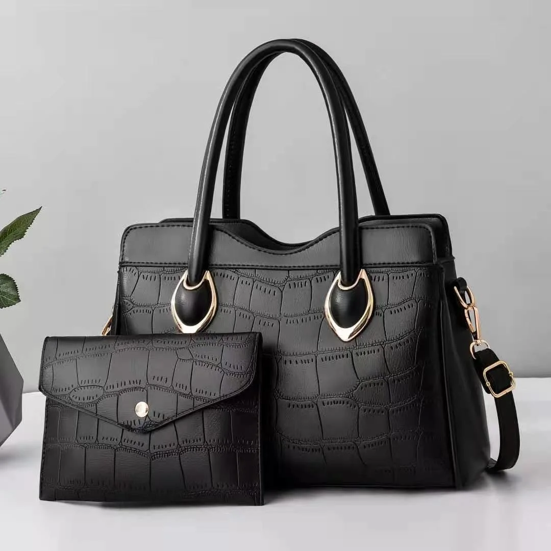 

[New women's bag]Boutique handbag women's bag new single shoulder diagonal span large capacity mother PU bag