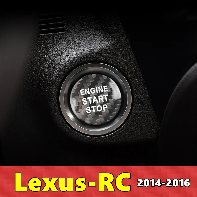 Для Lexus RC автомобильный двигатель кнопка запуска и остановки наклейка из