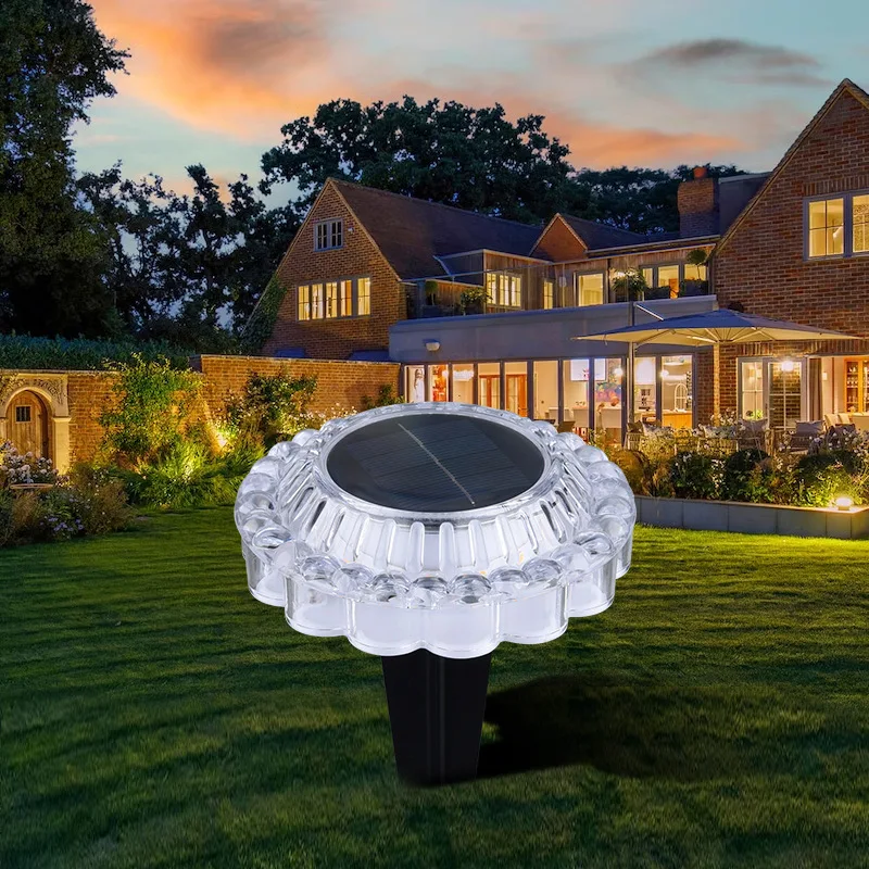 

Solar buried lamp dual purpose garden lawn lamp decorative landscape step waterproof wall lamp