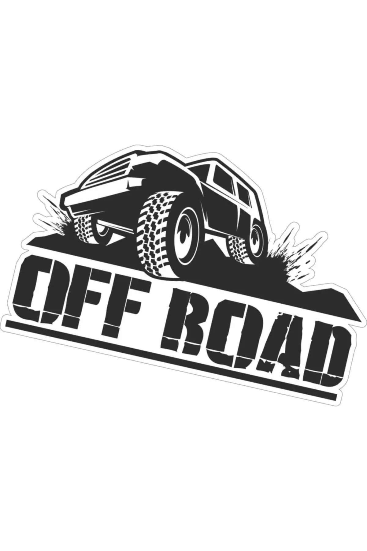 

2021 New Fashion Hot Sale Transparent Off Road Offroad 4x4 Sports Rally Off-road Car Sticker Cool Design