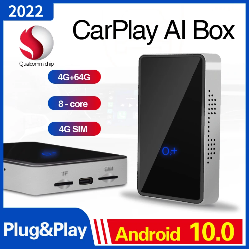 Беспроводной Carplay Android Auto, Волшебная коробка с HDMI адаптером Carplay потоковая передача, подходит для автомобиля с OEM проводным сенсорным экраном CarPlay.