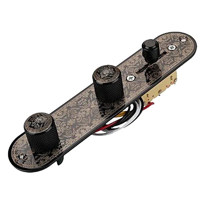 3-позиционный переключатель загруженная пластина управления гитарой для гитары