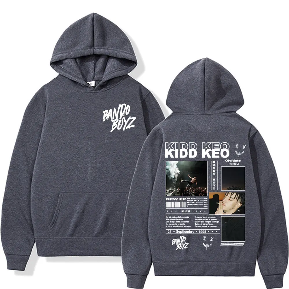 Рэпер Kidd Keo Bando Boyz Tour Merch толстовки для мужчин и женщин винтажная готическая