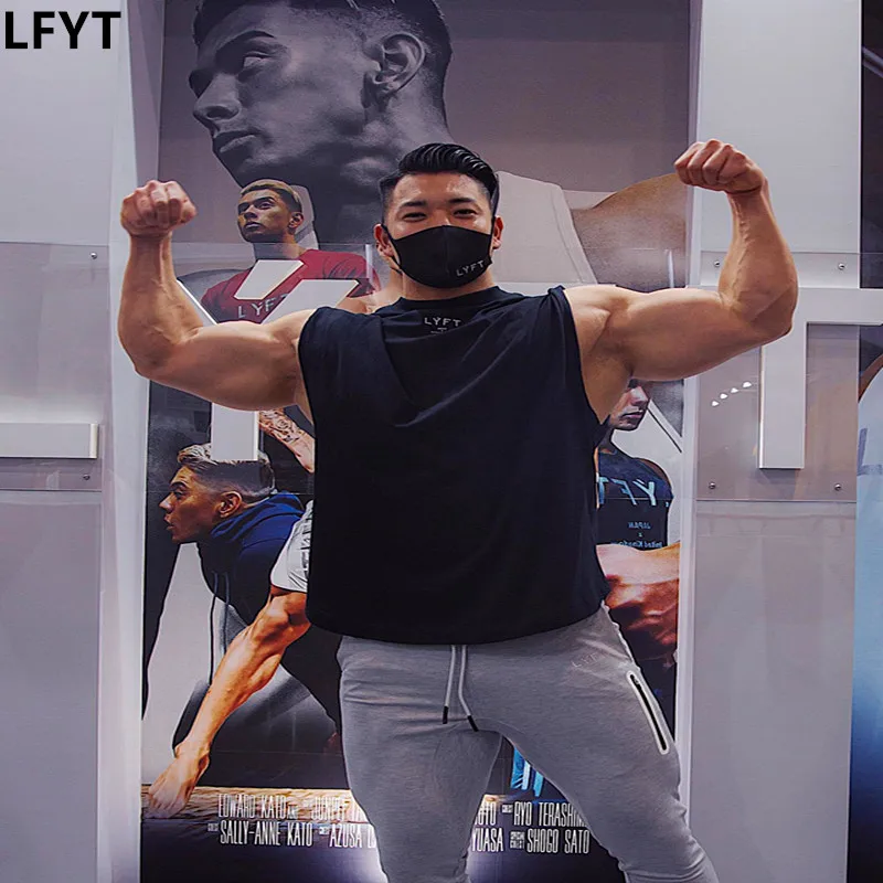 

Men Cotton Short Sleeve T Shirt Running Brand Gym Tee Tops Summer Fashion Loose Casual Men Shirt Clothes BORN TO LYFT M-3XL