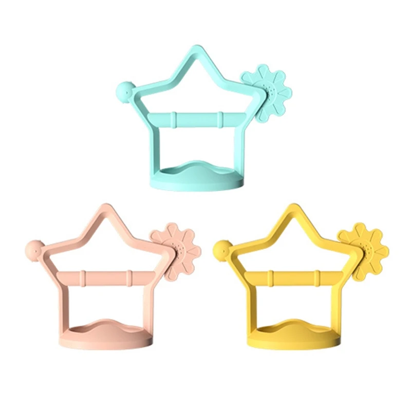 

Silicone Baby Wrist Teether Nursing Chewing Molar Teething Wristband Bracelet Soother Toy for Newborn Infants Shower Gift