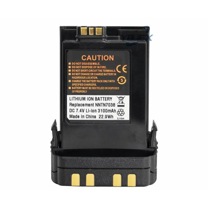 

NTN7034 7.4V 3100mAh Battery NNTN7038 for MOTOROLA Radio APX 5000,6000,6000XE,6000P25,6000XEP25,7000,7000XE,APX8000,SRX2200,P25