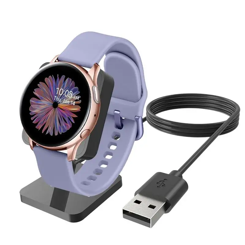 

Зарядный кабель для Samsung Watch 5Pro 5 4 3, USB-кабель для зарядки умных часов, док-станция, аксессуары для умных часов