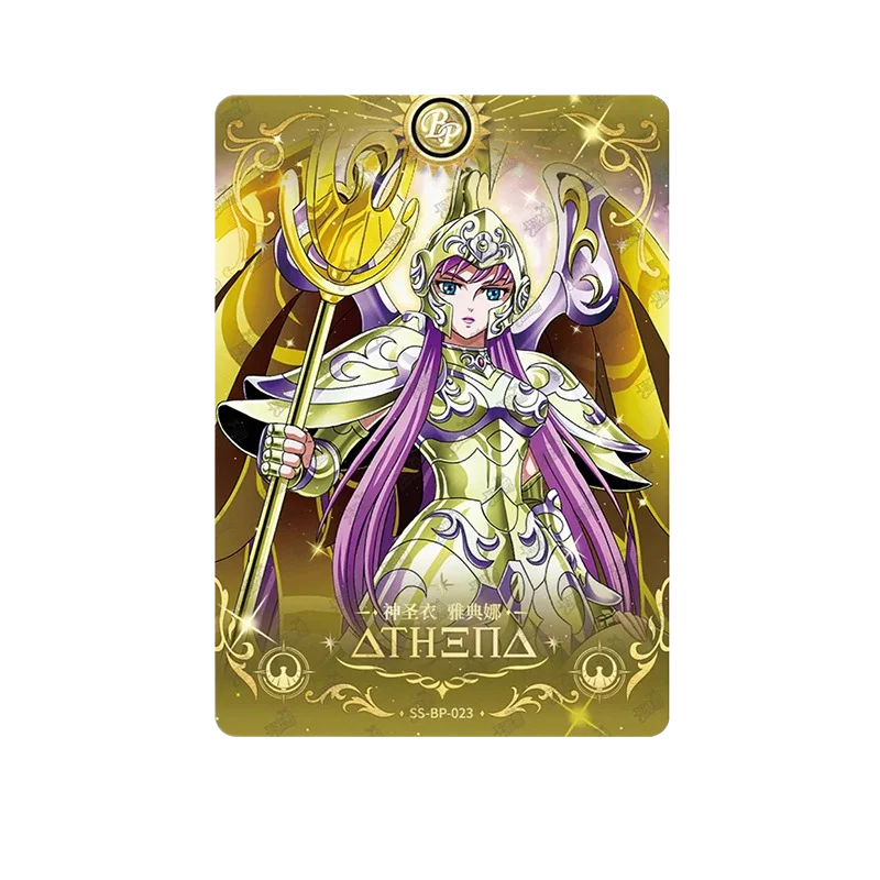Фото Подлинная KAYOU Saint Seiya Saint Athena Awakening Card Vol.03 BP20-24, редкая коллекционная карта персонажей аниме, детская игрушка в подарок №5