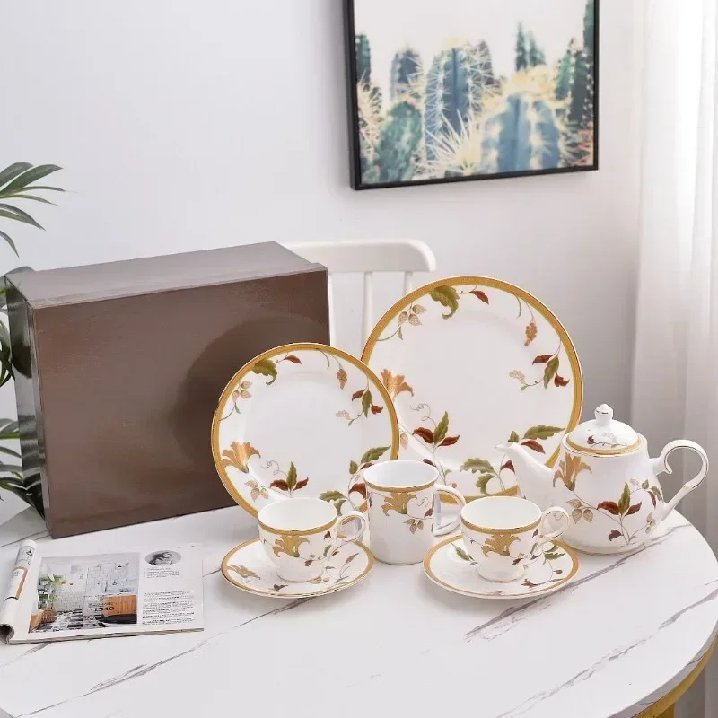 Новая тарелка для стейка в европейском стиле бытовая кофейная кружка обеденный