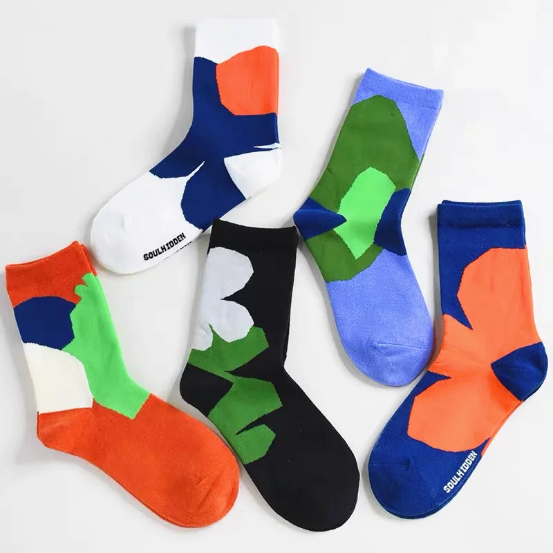 

Spring Summer Sports Cotton Socks Cartoon Colorful Creative Socks Colorful Multiple Breathable High quality Socks For Women