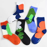 spring summer sports cotton socks cartoon colorful creative socks colorful multiple breathable high quality socks for women