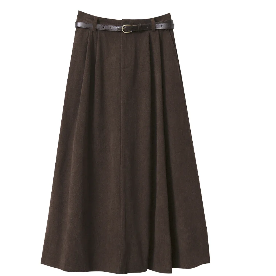 Рисунок 6 - Женские вельветовые длинные юбки в стиле ретро